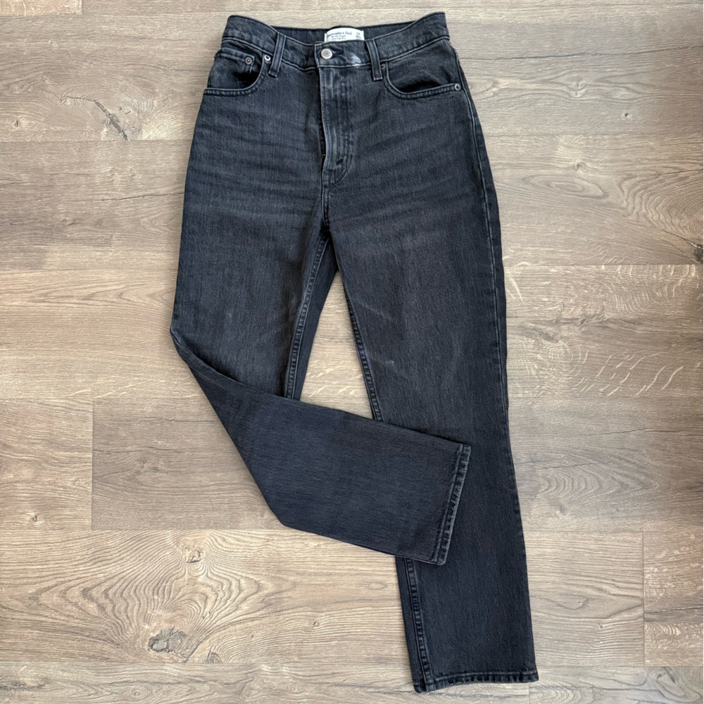 Abercrombie & Fitch Charcoal Jeans